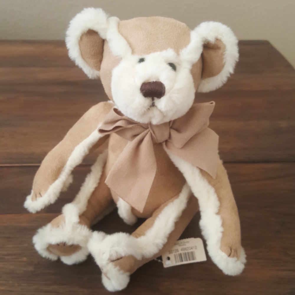 Bath & Body Works NWT Vintage GINFERBREAD Plush Teddy Bear